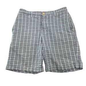 Vineyard Vines Shorts Mens Size 30 Multi Check Seersucker Pockets Flat Front